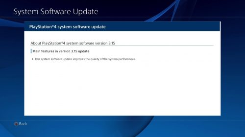 Sony disponibiliza Update 3.15 para PS4