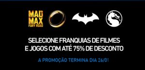 Sony anuncia “Promoção Warner Bros” na PlayStation Store