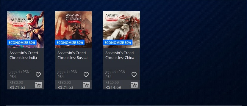 Assassin's Creed está na Promoção da Semana da PS Store