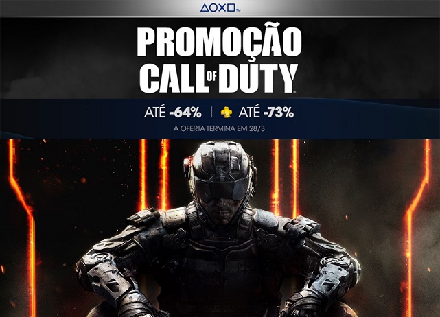 Jogos Call of Duty estão em promoção na PSN