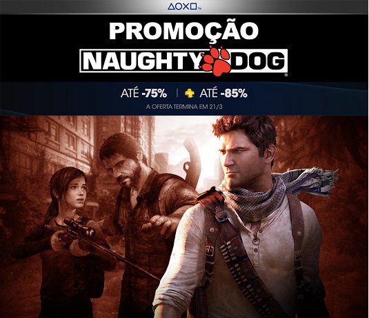 Jogos da Naughty Dog estão em promoção na PlayStation Store