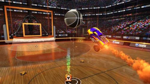 Rocket League invade as quadras de basquete