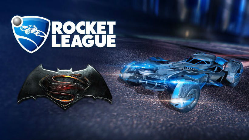 Batmóvel poderá ser utilizado em Rocket League