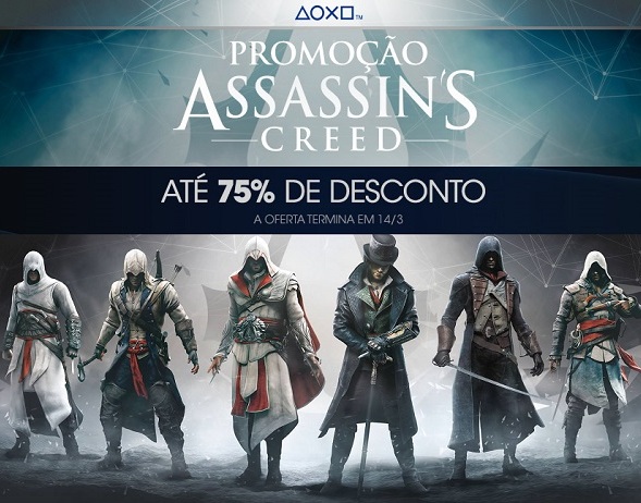 Assassin's Creed está na Promoção da Semana da PS Store