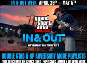 “In and Out” é o novo modo de jogo de GTA Online