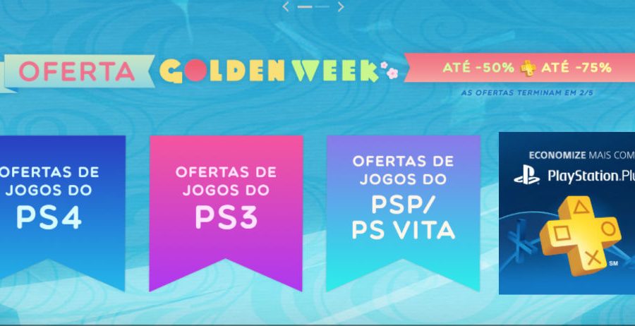 Golden Week é a promoção da semana na PlayStation Store