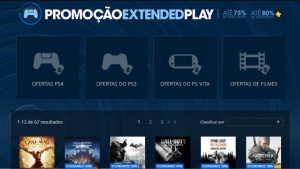 Promoção Extended Play traz mais de 60 jogos com desconto