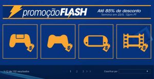 Flash Sale traz descontos de até 80%, confira