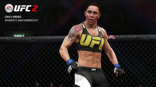 Brasileira Cris Cyborg chega ao EA Sports UFC 2 em atualização