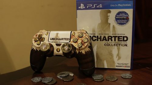 Fã cria DualShock com design inspirado em Uncharted 4