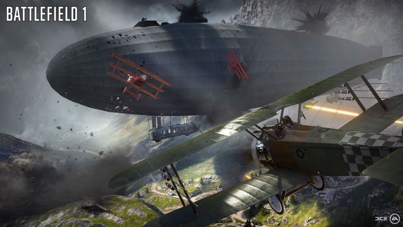 Battlefield 1: clima dinâmico, destruição total e veículos