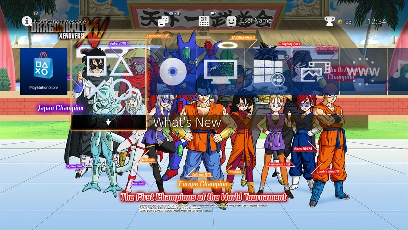 Tema gratuito de Dragon Ball Xenoverse é lançado na PSN; baixe o seu!