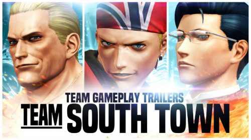 Team South Town em ação no The King of Fighters XIV
