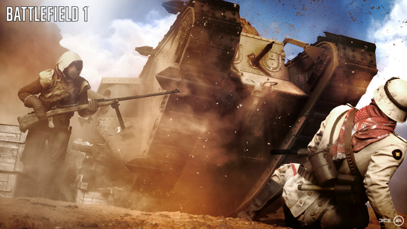 EA mostra os destruidores veículos de Battlefield 1