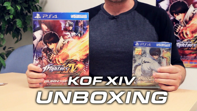Assista: Unboxing edições especiais de The King of Fighters XIV