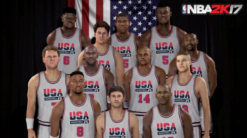 NBA 2K17 terá 'Dream Team' de 1992 e ligas customizáveis