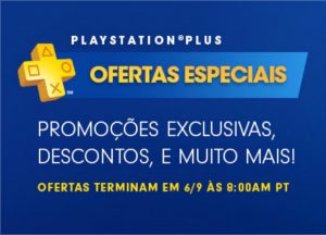 Ofertas Especiais para assinantes do serviços PlayStation Plus