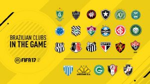 FIFA 17 contará com 23 times brasileiros, incluindo série A e B