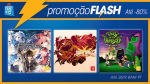 Sony anuncia “Promoção Flash” com descontos de até 80%; confira