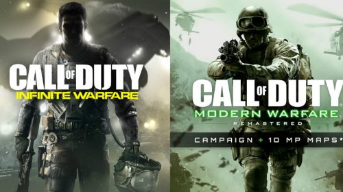 Infinite Warfare e Modern Warfare ocuparão 130 GB no PS4