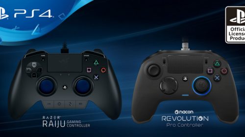 Em parceria com Razer e Nacon, Sony anuncia novos controles