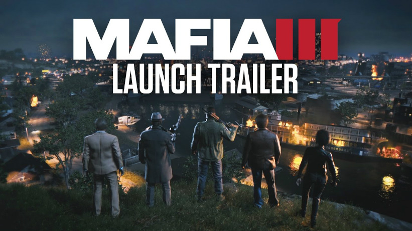 Trailer de lançamento de Mafia III é explosivo; assista