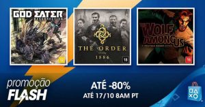 Sony anuncia “Promoção Flash” de Halloween; veja lista