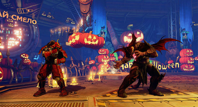 Halloween chegará em Street Fighter V na próxima semana