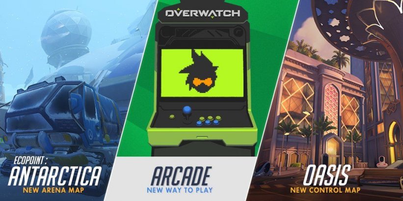 Overwatch ganhará modo Arcade e dois novos mapas