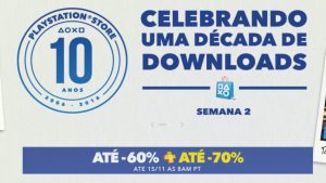 Promoção “Uma década de downloads” – Semana 2; veja lista