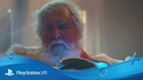 Em comercial de Natal, Papai Noel joga PlayStation VR