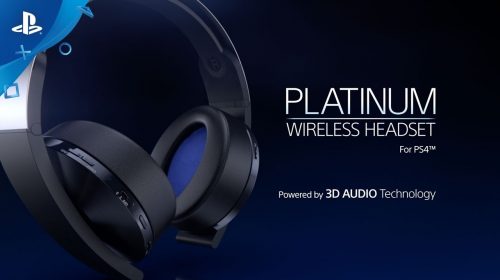 Platinum Wireless Headset, novo periférico da Sony recebe vídeo