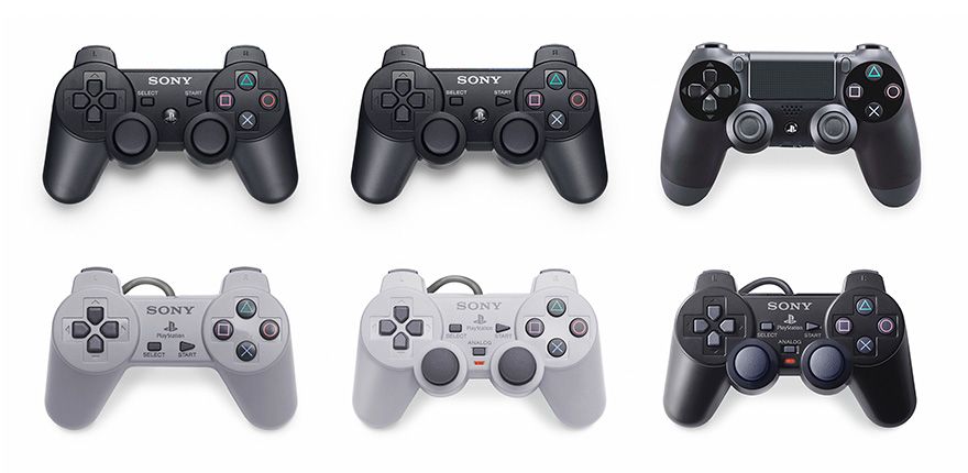 Todos os controles do PlayStation em uma só imagem