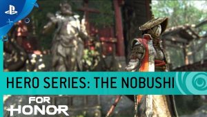 Novo trailer de For Honor mostra o Samurai Mascarado Nobushi