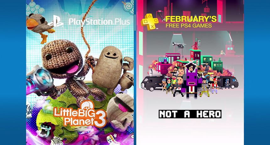 Jogos grátis no PS Plus para Fevereiro