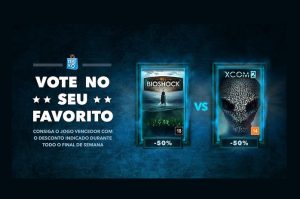 Vote No Seu Favorito: BioShock ou Xcom: Qual você quer desconto?