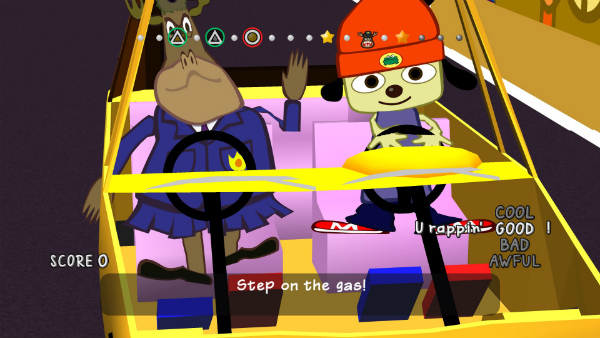 PaRappa The Rapper - Gameplay