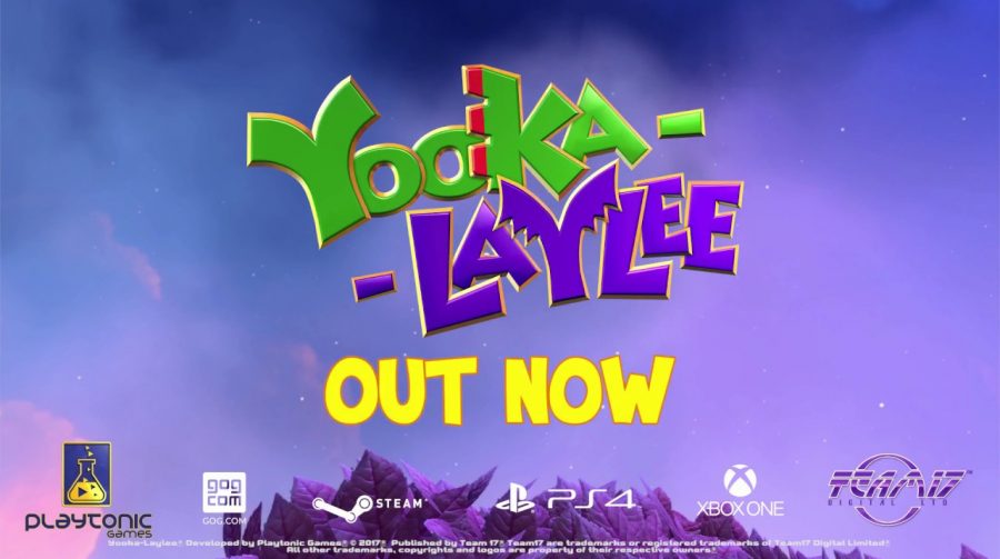 Yooka-Laylee já está disponível; confira trailer de lançamento