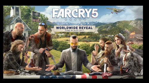 Far Cry 5: Ubsioft divulga primeira arte com vilão e protagonista algemado