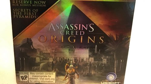 [Rumor] Vaza suposto cartão de pré venda de Assassin's Creed Origins