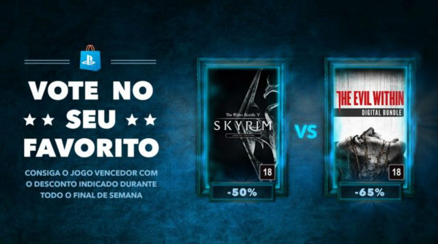 Vote! Skyrim vs.The Evil Within: qual deve ser vendido com descontos?