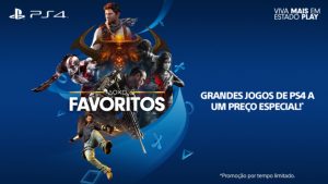Sony retorna com ação “Favoritos” com jogos de PS4; confira