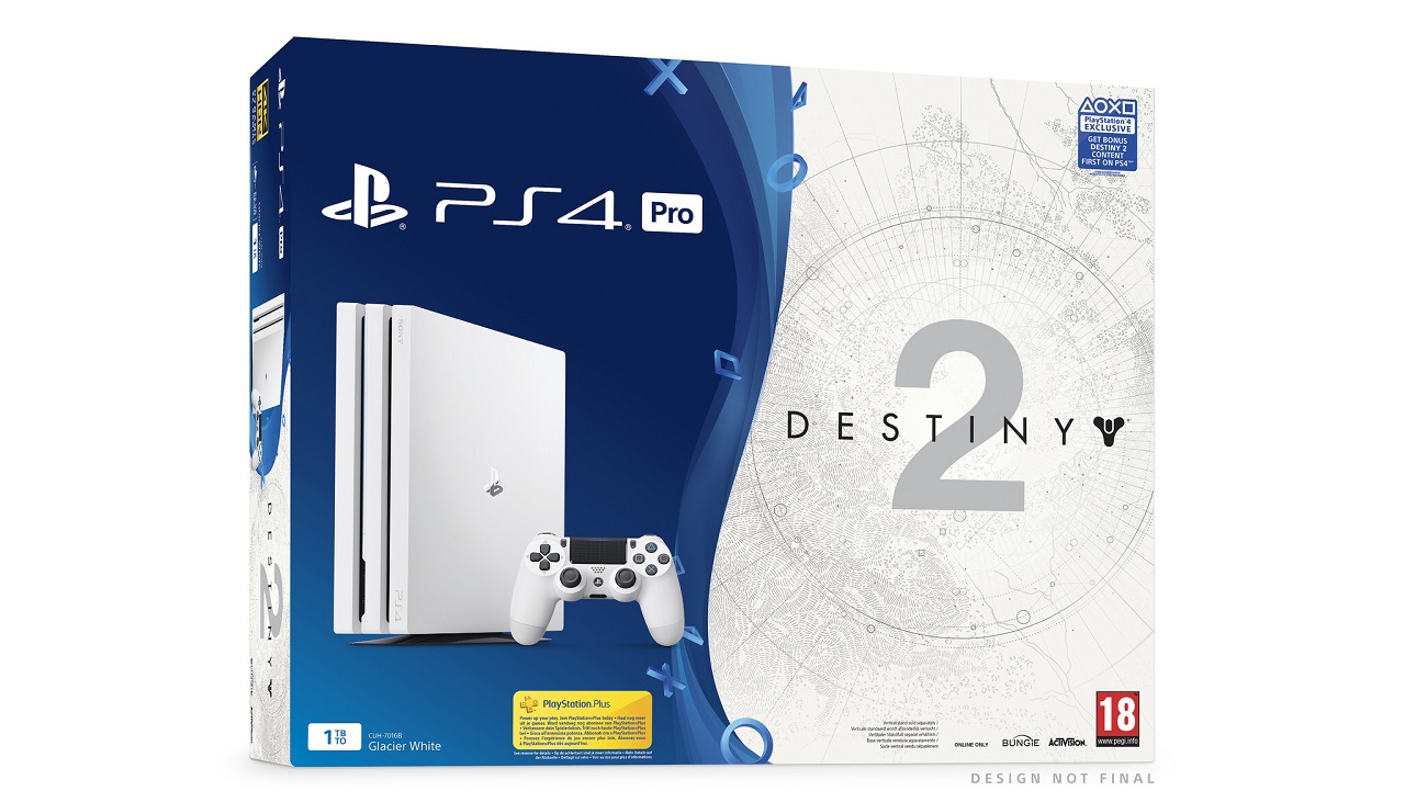 Lindo! Sony anuncia edição especial do PS4 Pro branco com Destiny 2