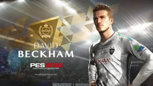 Beckham é anunciado como lenda exclusiva do PES 2018
