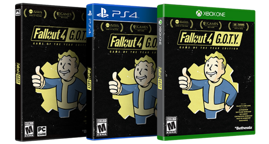 Fallout 4 terá edição GOTY com melhorias gráficas, confirma Bethesda