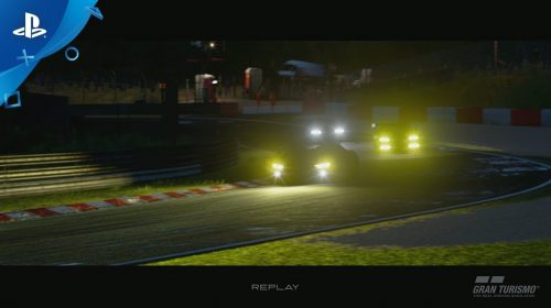 Corrida noturna em Nürburgring destaca potencial de Gran Turismo Sport