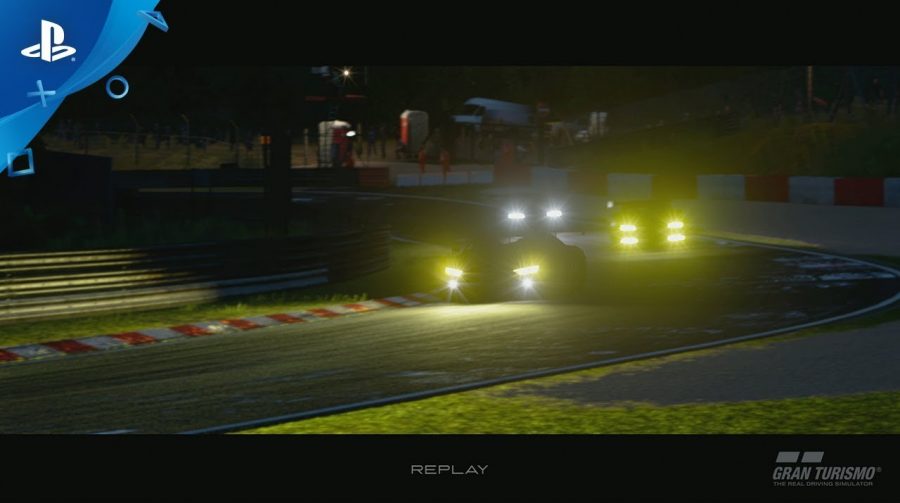 Corrida noturna em Nürburgring destaca potencial de Gran Turismo Sport