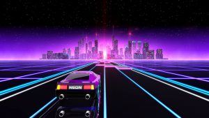 Neon Drive chega esta semana ao PS4 com muitas luzes; conheça