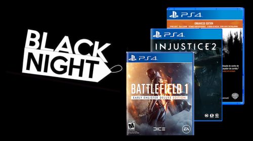 Black Night! Lojas promovem descontos em jogos de PS4