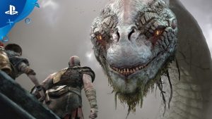 A Serpente de Midgard em God of War é desafio para desenvolvedores